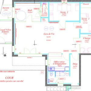 plan creche Micro crèches des Galopins