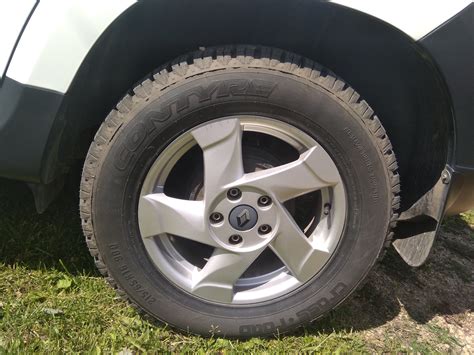 Впечатления от АТ шинах CONTIRE — Renault Duster (1G), 1,6 л, 2014 года ...