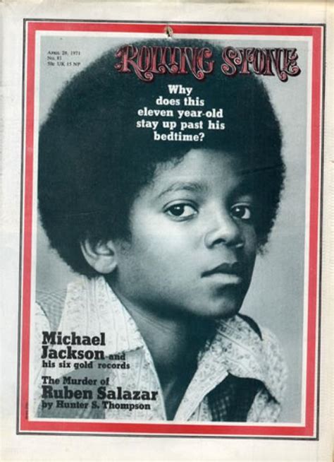 Michael Jackson Rolling Stone Issue 81 1971 Us Magazine 558327