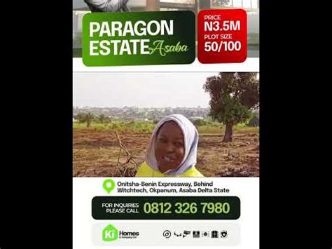 Paragon Estate At Okpanam Asaba Delta State Discounted Youtube