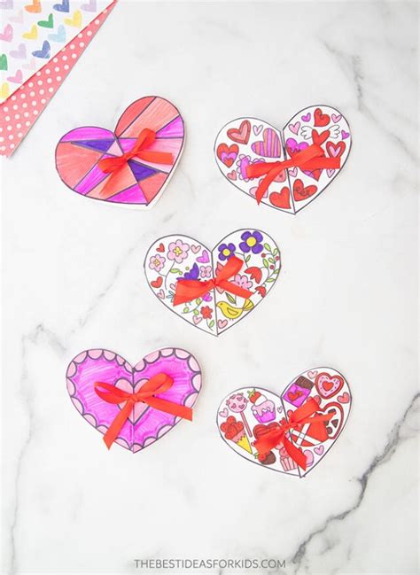 FREE Printable Heart Card - The Best Ideas for Kids