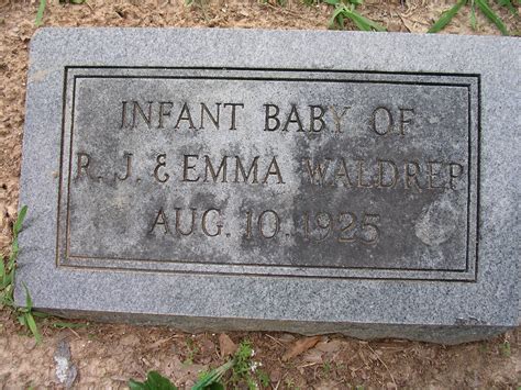 Infant Baby Waldrep 1925 1925 Find A Grave Memorial