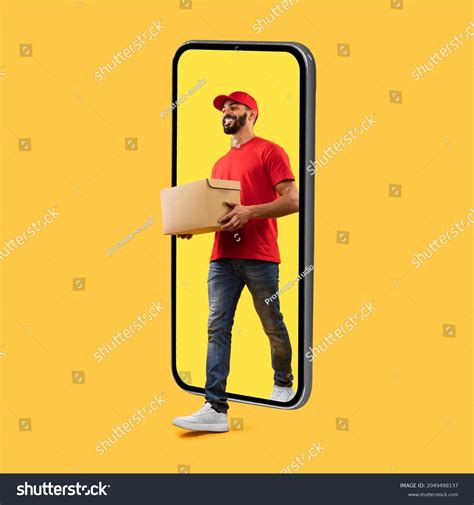 37988 Mobile Delivery Man Images Stock Photos And Vectors Shutterstock