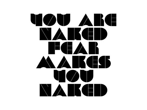 You Are Naked Fear Makes You Naked Graphic By DUDLEY LAWRENCE Creative Fabrica
