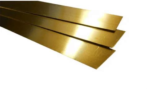 Golden Brass Strips For Hardware Fitting 1 25 Mm At Rs 480 Kg In Mumbai