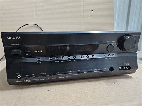 Onkyo Tx Sr606 Av Receiver 71 Channel Home Theater Surround Reverb