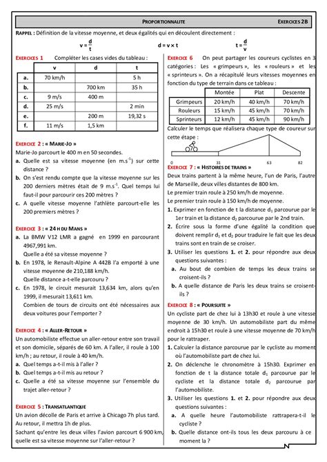 Proportionnalité et fonctions linéaires exercices corrigés 2AC Dyrassa