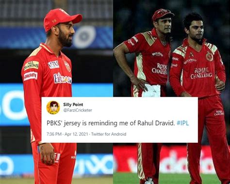 Ipl 2021 Fans On Twitter Troll Punjab Kings For Rcb Like Jersey