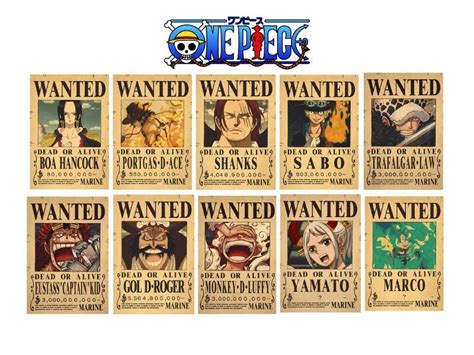 One Piece Bounty Poster Ruffy Wanted Bounty Poster Shanks Sabo Etsy De