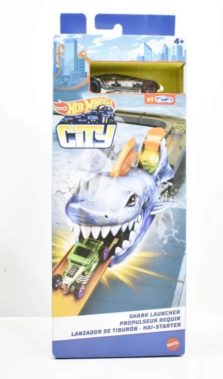 Hot Wheels Wyrzutnia Z Rekinem Autko Gvf Allegro Pl