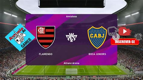 Efootball Pes Flamengo Vs Boca Jr Youtube