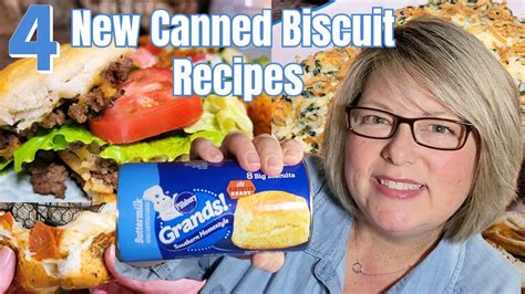 New 4 More Canned Biscuit Dough Recipes Quick And Easy Recipes Using Canned Biscuits Youtube