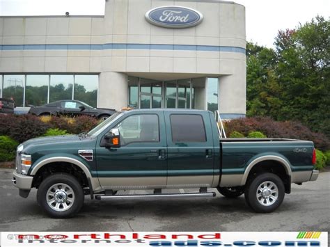 Forest Green Metallic Ford F Super Duty King Ranch Crew Cab X