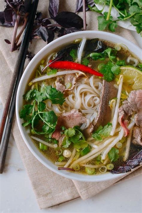 Pho Vietnamese Beef Noodle Soup By Asian