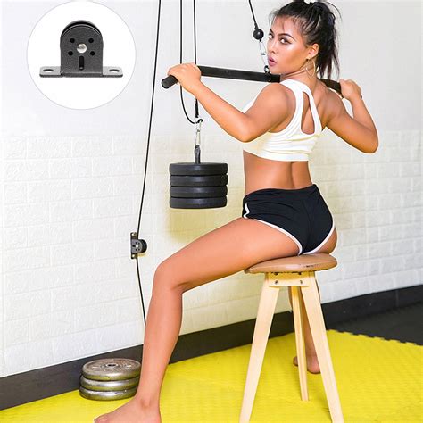 FRCOLOR Cable Pulley System Heavy Duty Pulleys for Lifting Fixed Rope