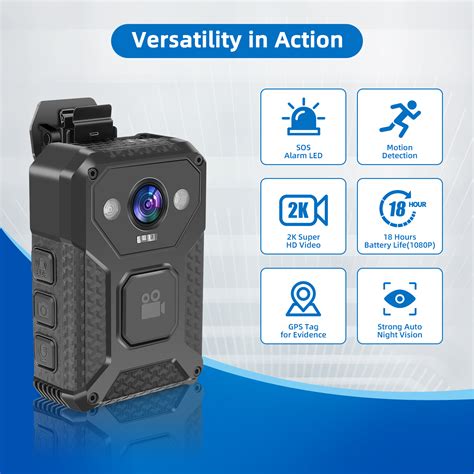 Body Camera | Quality Video | Night Vison | SPIKECAM