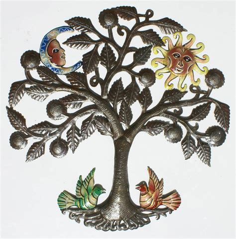 Arbol De La Vida De Metal Decoracion Mural Para Pared 60cm U S 65 00