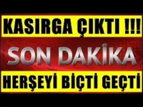 Sondakika Kasirga Kt Yer Yerinden Oynad Maalesef Ok Say Da