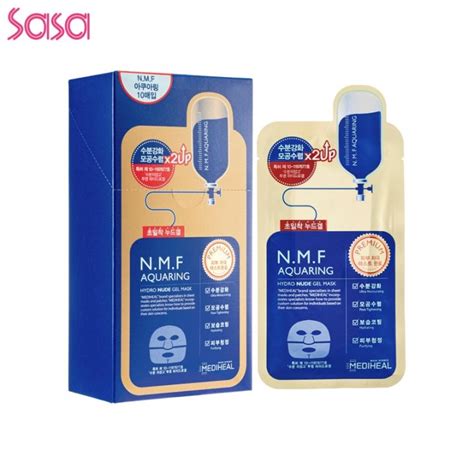 Mediheal N M F Aquaring Hydro Nude Gel Facial Mask Pcs Lazada