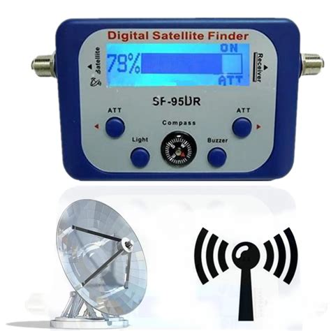 Aliexpress Buy Sf Dr V Dc Digital Satellite Signal Meter