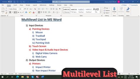 Multilevel Lists In Word What Are They What Are They For And How To The Best Porn Website