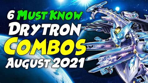 Drytron MUST KNOW Combo Tutorial August 2021 Yu Gi Oh YouTube