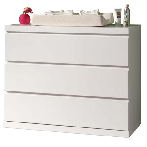 Commode Contemporaine Blanc Elara Matelpro