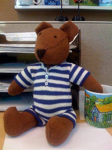 Ravelry Edwardian Bear In A Swimsuit Pattern By Debbie Bliss