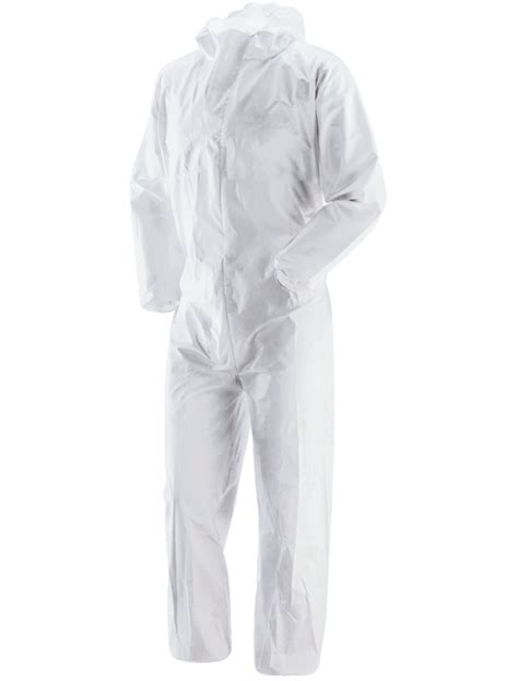 Disposable Non Woven Coverall With Zipper And Hood Select PPE