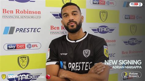 Free Video Adrian Mariappa First Interview News Burton Albion