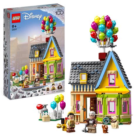 LEGO 43217 Disney y Pixar Casa de “Up”, Juguete con Globos, Mini ... 