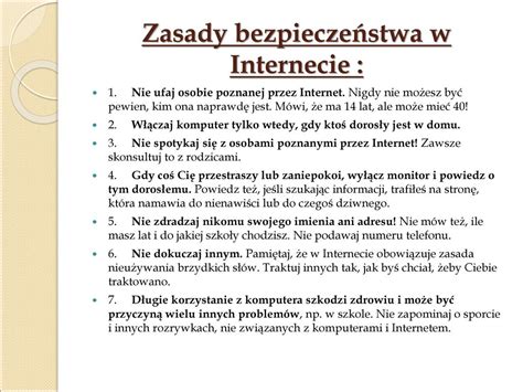 Zagrożenia w Internecie i bezpieczeństwo w sieci ppt pobierz