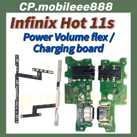 Infinix Hot S Power Volume Flex Button Switch Usb Charging Port Board For Repair Replacement