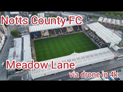 Meadow Lane Notts County Drone Overview Youtube