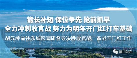 锻长补短 保位争先 抢前抓早 全力冲刺收官战 努力为明年开门红打牢基础丨胡元坤前往东坡区调研督导决胜收官战、备战开门红工作腾讯新闻