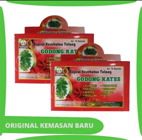 KAPSUL GODONG KATES ORIGINAL 100 Lazada Indonesia