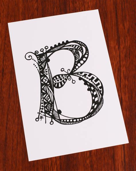 Zentangle Alphabet Etsy Alphabet Lettering Alphabet Zen Doodle