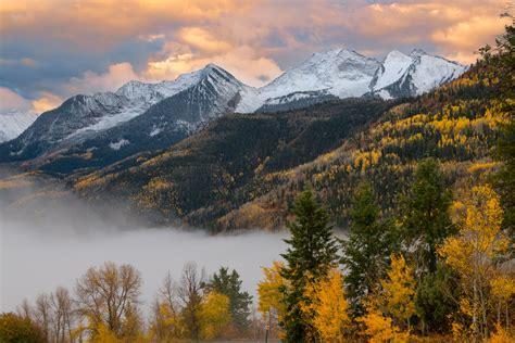 McClure Pass Colorado Fall Color Sunrise Fine Art Photo | Photos by Joseph C. Filer