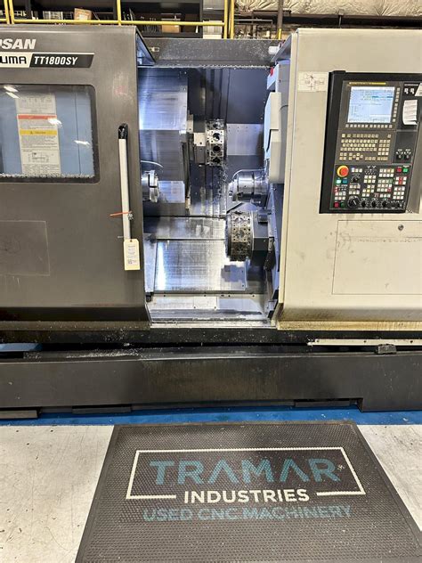 Doosan Puma Tt Sy Used Cnc Twin Turret Twin Spindle Cnc Lathe For