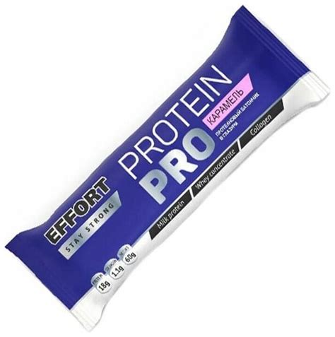 Протеиновый батончик Effort Protein PRO — купить в интернет-магазине по ...