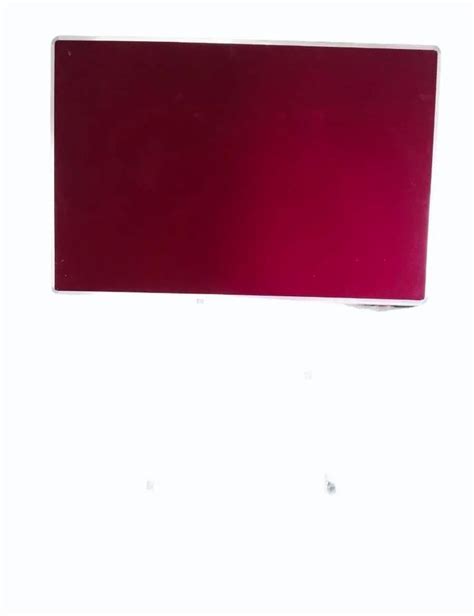 Softboard Core Maroon Red Display Notice Pin Board Frame Material