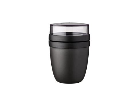 Lunch Pot Ellipse Nordic Black Mepal