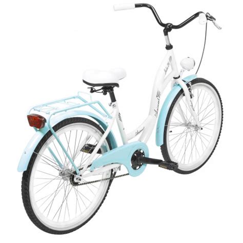 Dviratis Azimut Julie White Turquoise Bikko Lt