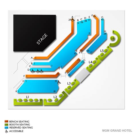 Mgm Grand Seating Chart Jabbawockeez A Visual Reference Of Charts