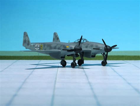 Messerschmitt Me 609 Huma Models Modelplanesde