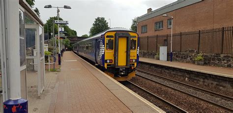 Abellio Scotrail Class 156 156456 Passing Through Maryhill Flickr