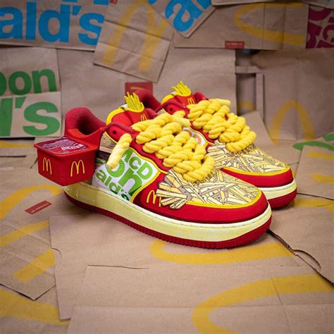 Mcdonalds X Nike Air Force 1 Collab The Ultimate Happy Meal For