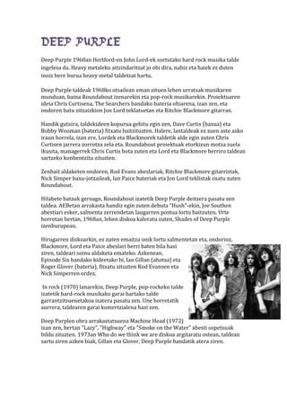 Deep Purple Pdf