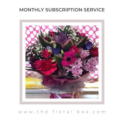 Monthly Flower Delivery Subscription Service | The Floral Box