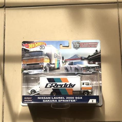 Jual Hot Wheels Team Transport Nissan Laurel Sgx Sakura Sprinter Kota Cilegon Adhshoe